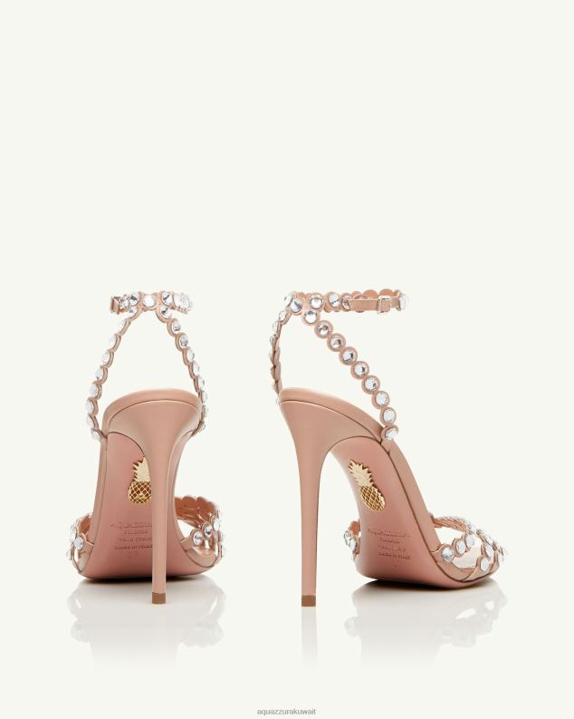 Aquazzura صندل التكيلا 105 لون القرنفل HNZRT105