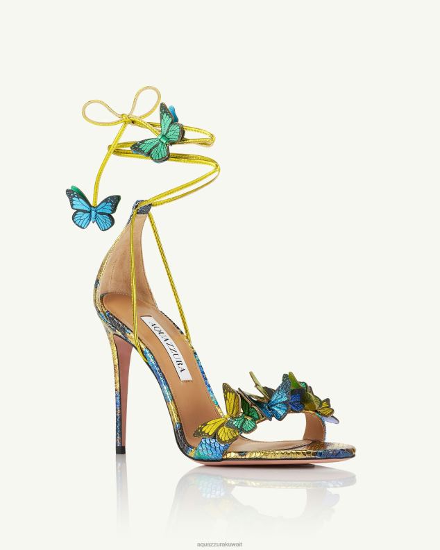 Aquazzura صندل بابيلون 105 متعدد الألوان HNZRT124