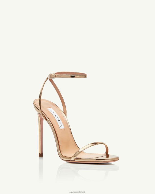 Aquazzura صندل أولي 105 ذهب HNZRT135