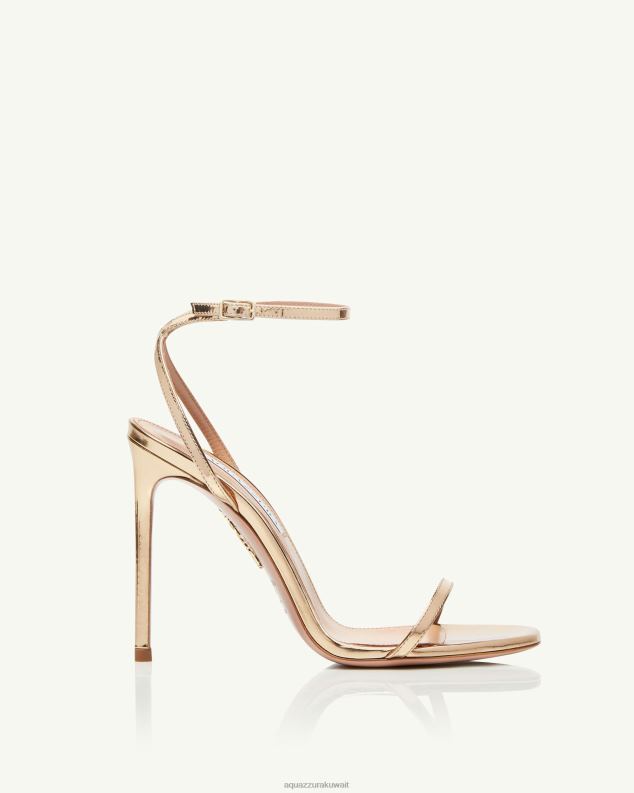 Aquazzura صندل أولي 105 ذهب HNZRT135