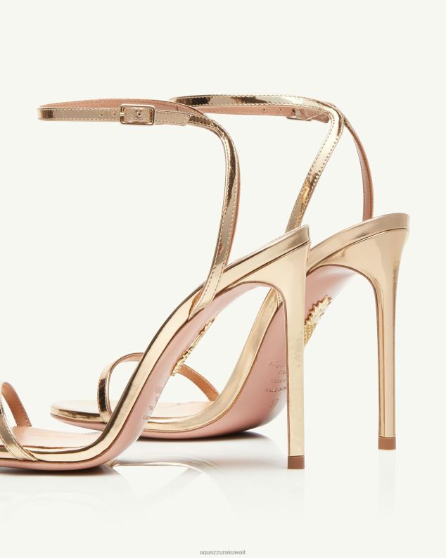 Aquazzura صندل أولي 105 ذهب HNZRT135