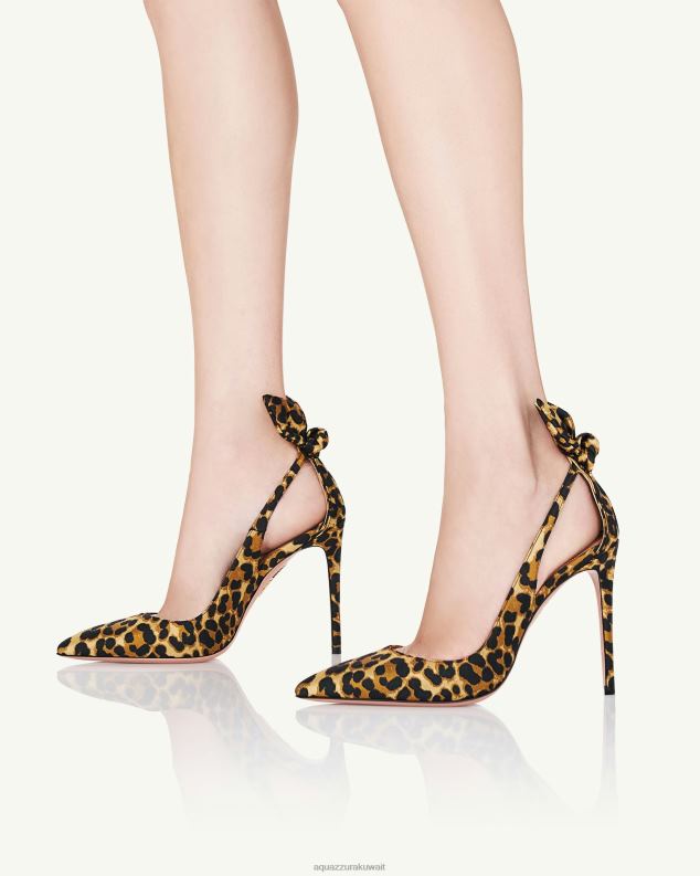 Aquazzura مضخة ربطة عنق 105 فهد HNZRT169