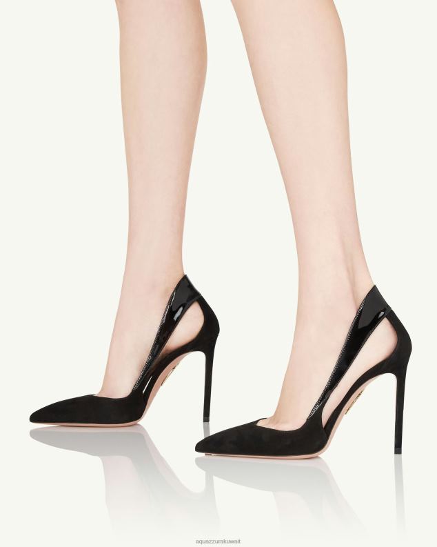 Aquazzura مضخة اتصالات خطيرة 105 أسود HNZRT195