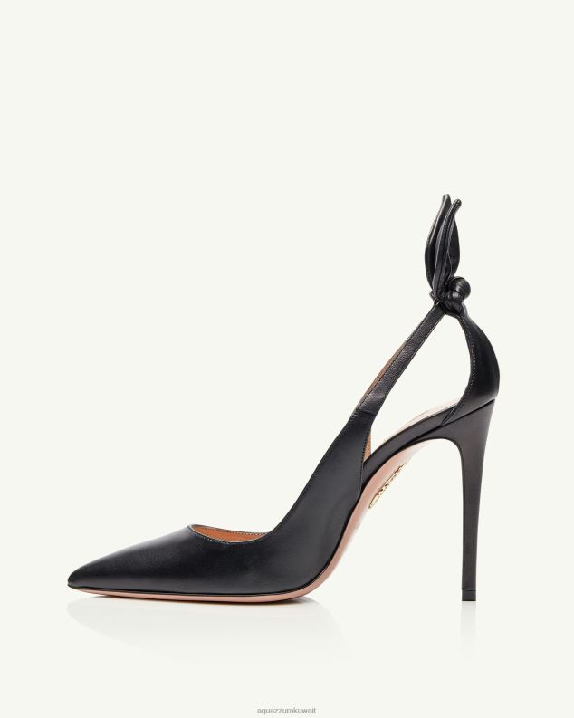 Aquazzura مضخة ربطة عنق 105 أسود HNZRT206