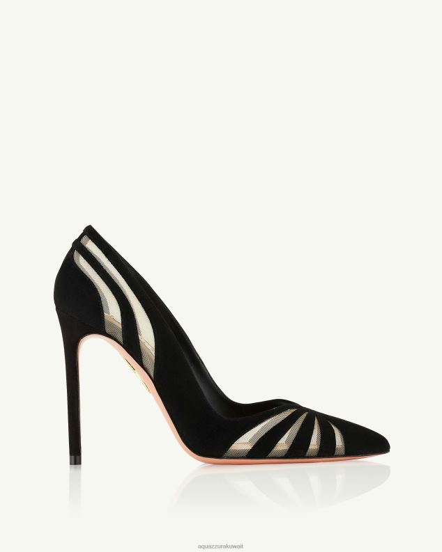 Aquazzura مضخة التجسس 105 أسود HNZRT209