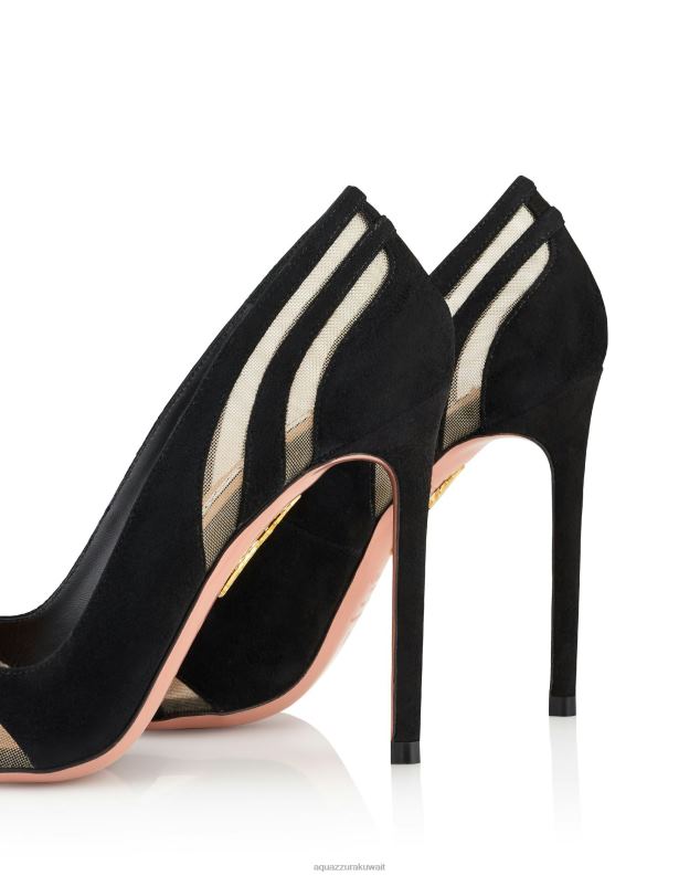 Aquazzura مضخة التجسس 105 أسود HNZRT209