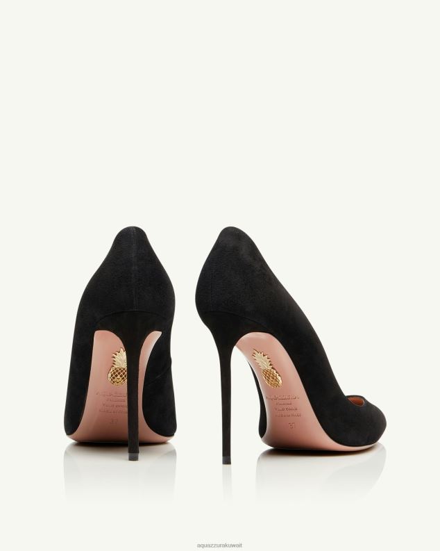 Aquazzura مضخة نقية 105 أسود HNZRT227