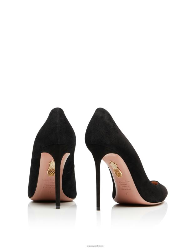 Aquazzura مضخة نقية 105 أسود HNZRT227