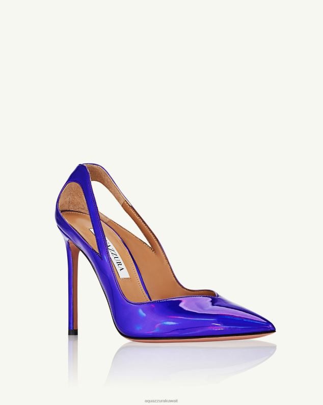 Aquazzura مضخة شيفا 105 أرجواني HNZRT229