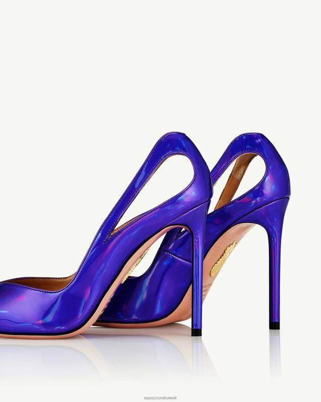 Aquazzura مضخة شيفا 105 أرجواني HNZRT229