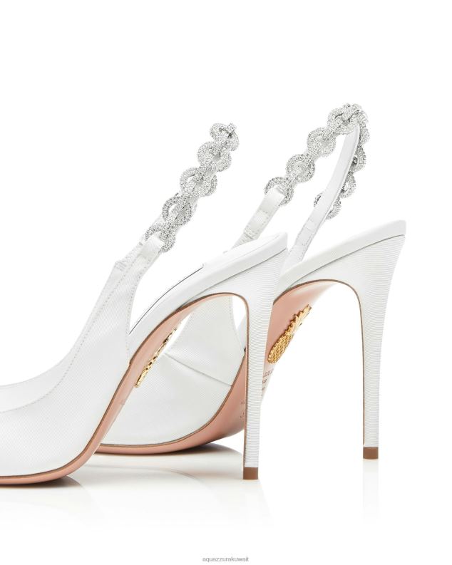 Aquazzura رابط الحب حبال 105 أبيض HNZRT233