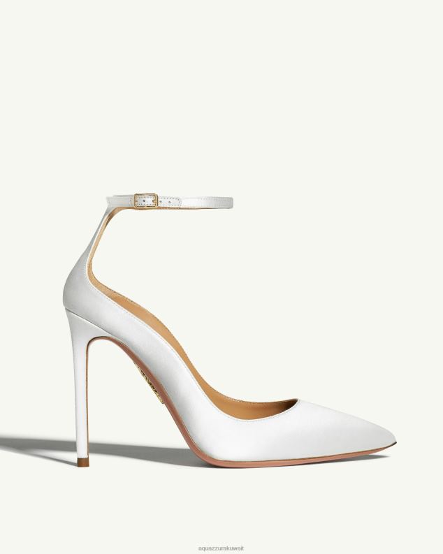 Aquazzura مضخة علاقة الحب 105 أبيض HNZRT240