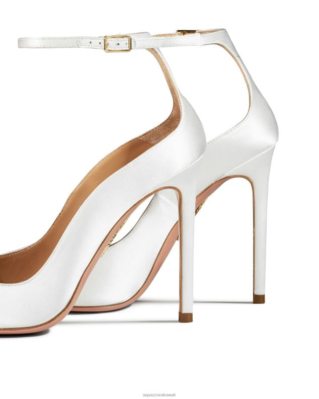 Aquazzura مضخة علاقة الحب 105 أبيض HNZRT240