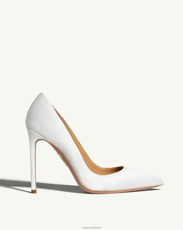 Aquazzura مضخة نقية 105 أبيض HNZRT242