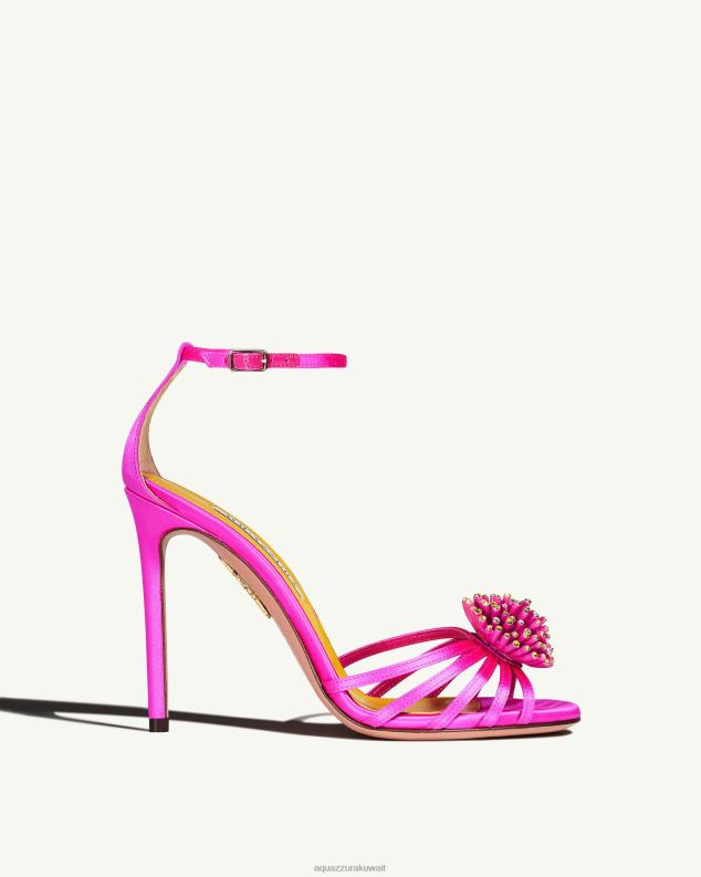 Aquazzura صندل شقائق النعمان 105 لون القرنفل HNZRT27