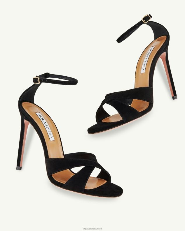 Aquazzura الصندل الإلهي 105 أسود HNZRT38