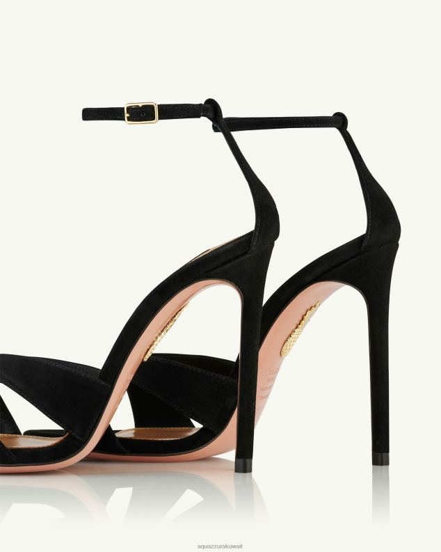 Aquazzura الصندل الإلهي 105 أسود HNZRT38