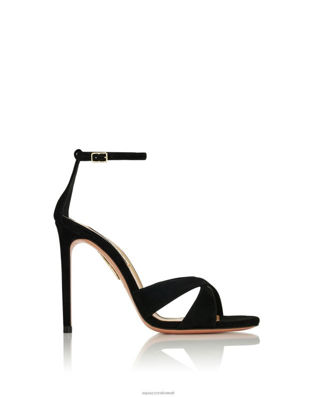 Aquazzura الصندل الإلهي 105 أسود HNZRT38