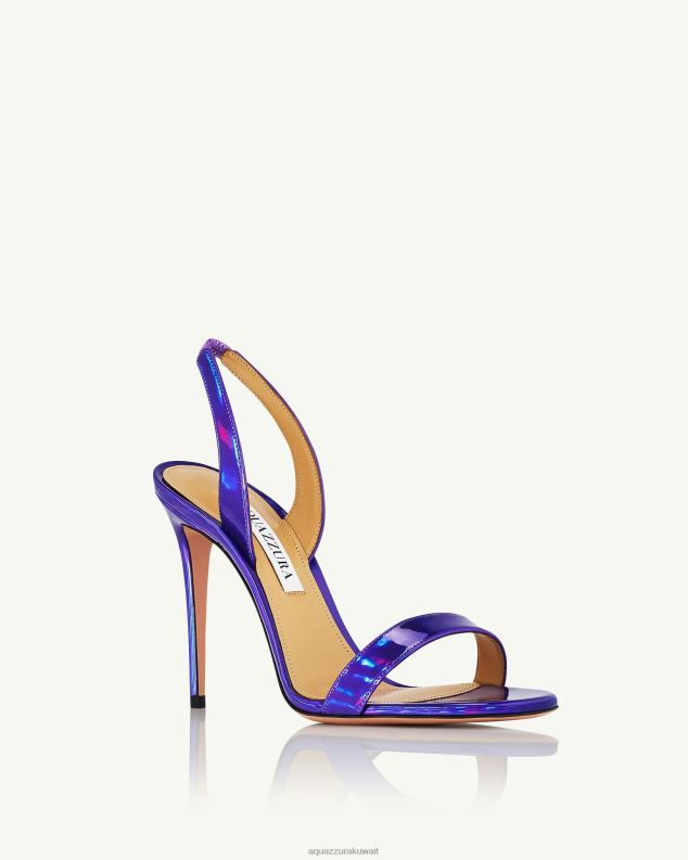 Aquazzura صندل عاري جدا 105 أرجواني HNZRT52