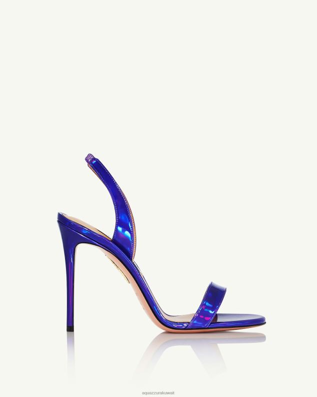 Aquazzura صندل عاري جدا 105 أرجواني HNZRT52