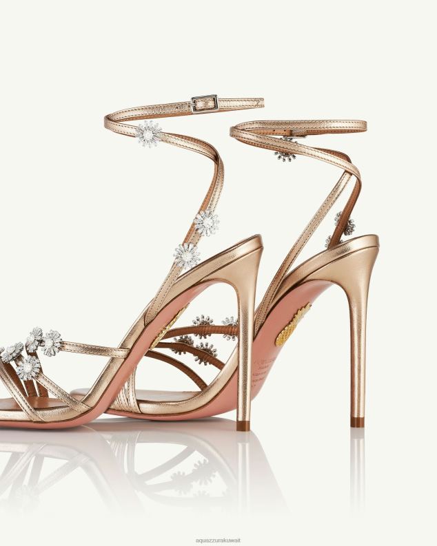 Aquazzura صندل ليلة مليئة بالنجوم 105 ذهب HNZRT8