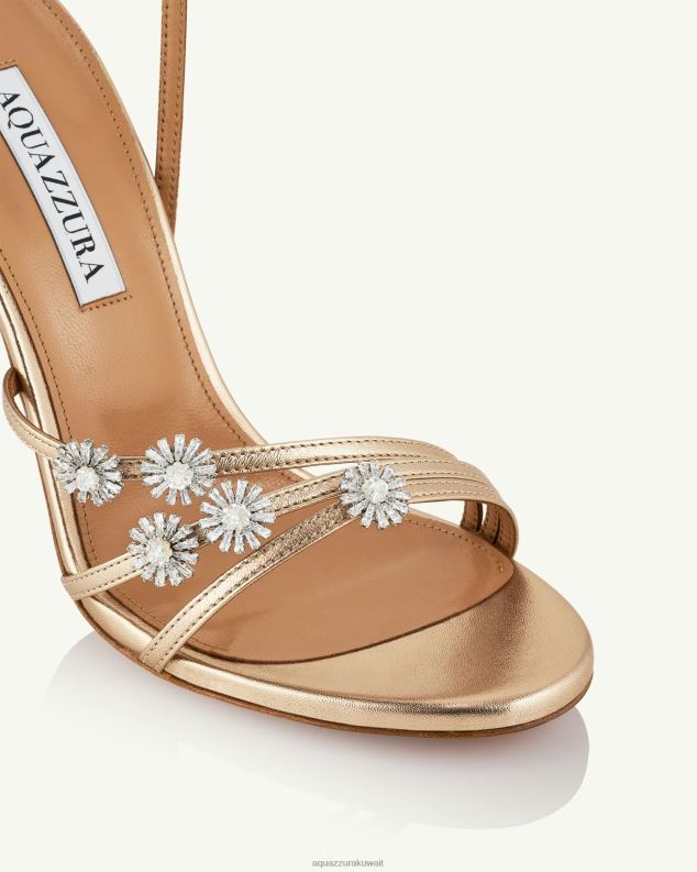 Aquazzura صندل ليلة مليئة بالنجوم 105 ذهب HNZRT8