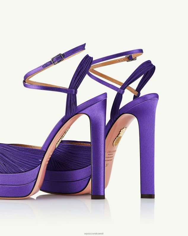 Aquazzura هضبة الجمال بيليني 130 أرجواني HNZRT275