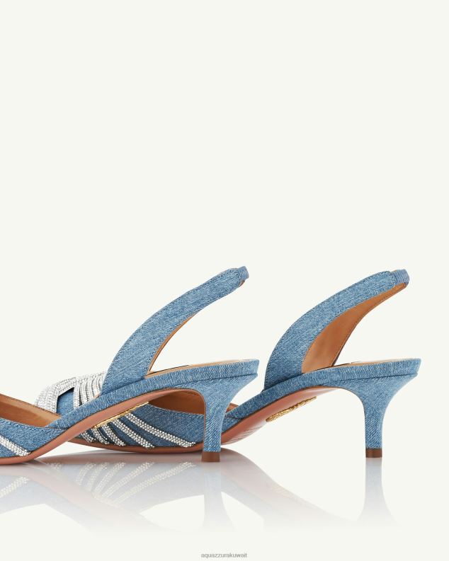 Aquazzura غاتسبي حبال 50 أزرق HNZRT176