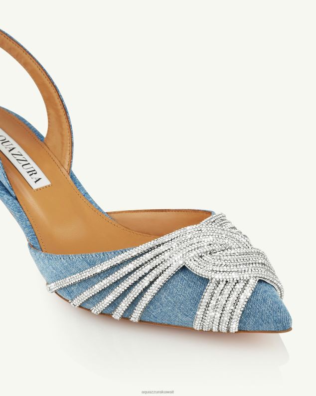 Aquazzura غاتسبي حبال 50 أزرق HNZRT176