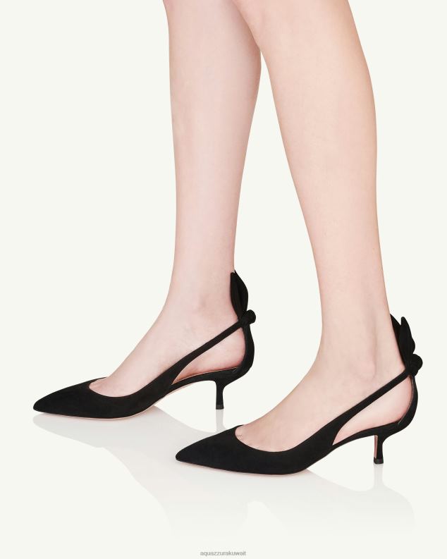 Aquazzura مضخة ربطة عنق 50 أسود HNZRT189