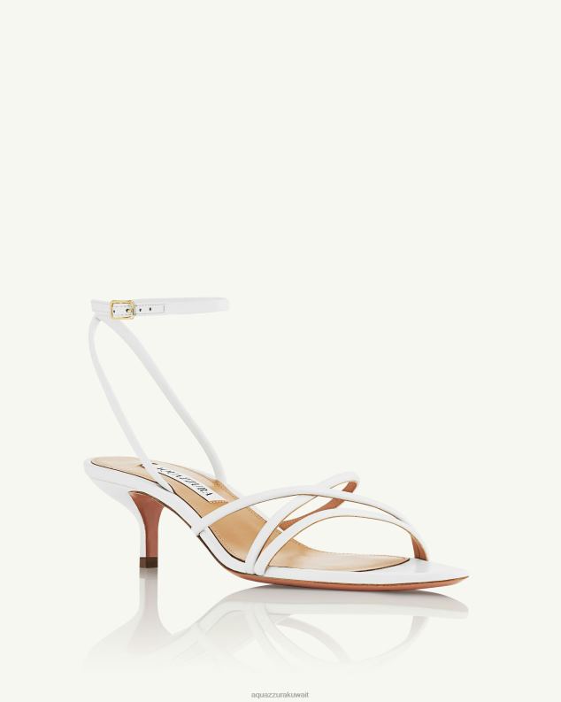 Aquazzura روي صندل 50 أبيض HNZRT20