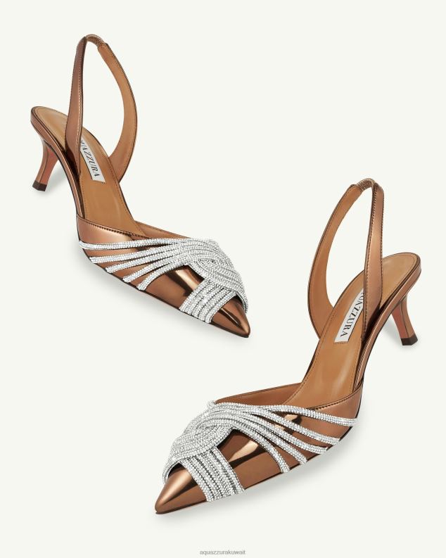 Aquazzura غاتسبي حبال 50 بني HNZRT200