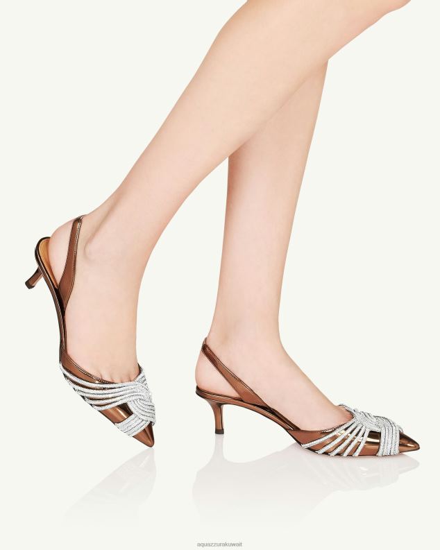 Aquazzura غاتسبي حبال 50 بني HNZRT200