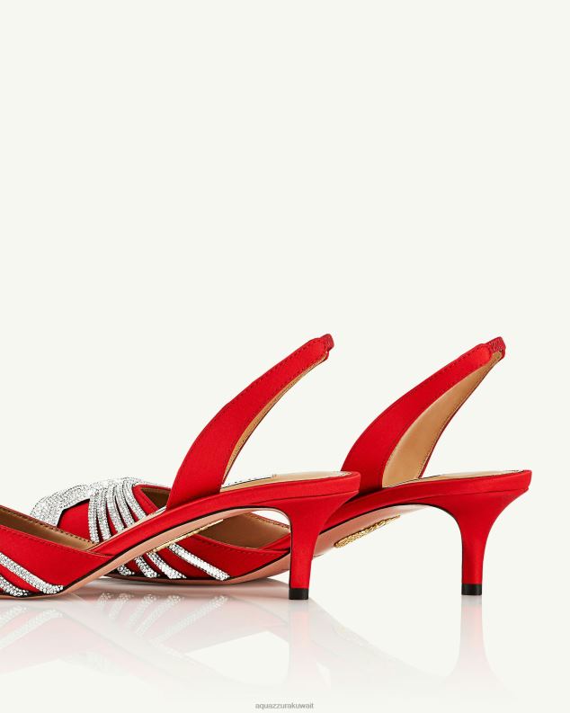 Aquazzura غاتسبي حبال 50 أحمر HNZRT201