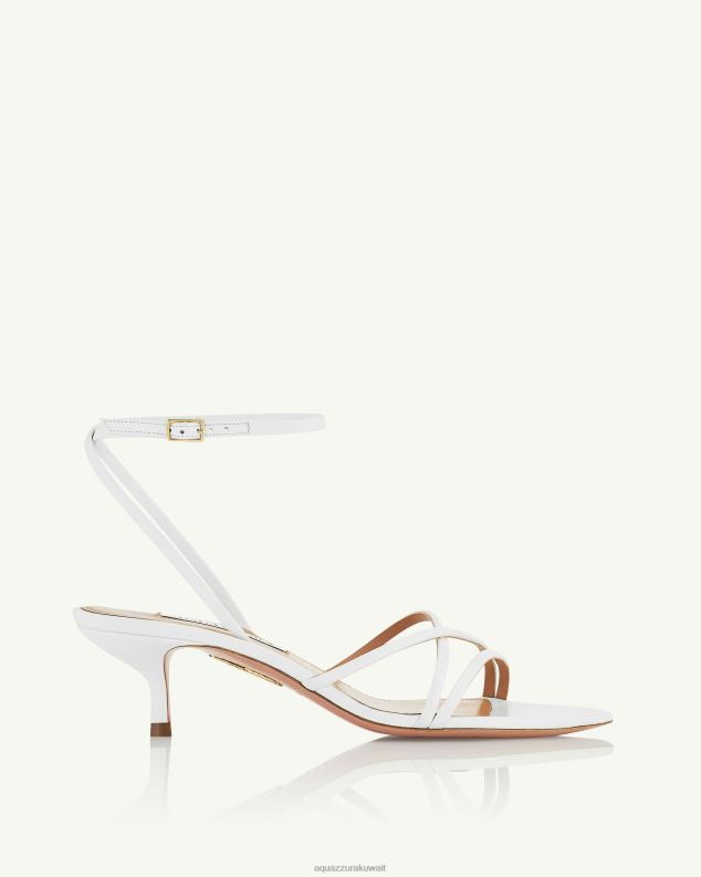 Aquazzura روي صندل 50 أبيض HNZRT20