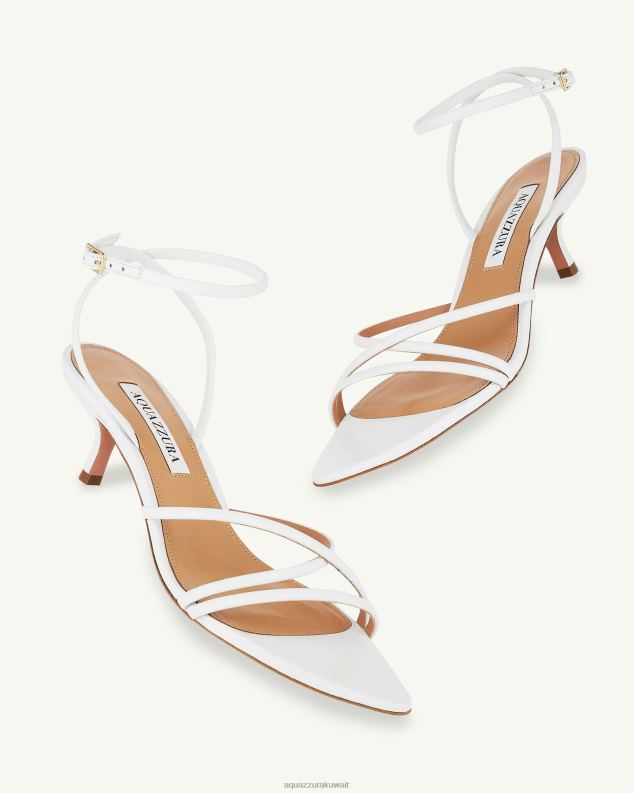 Aquazzura روي صندل 50 أبيض HNZRT20