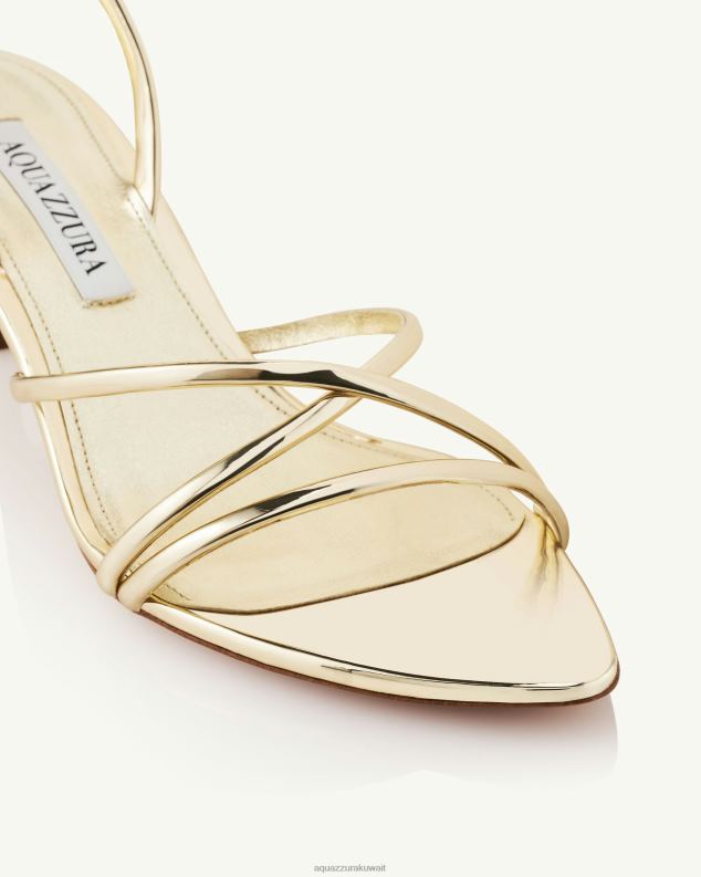 Aquazzura روي صندل 50 ذهب HNZRT76