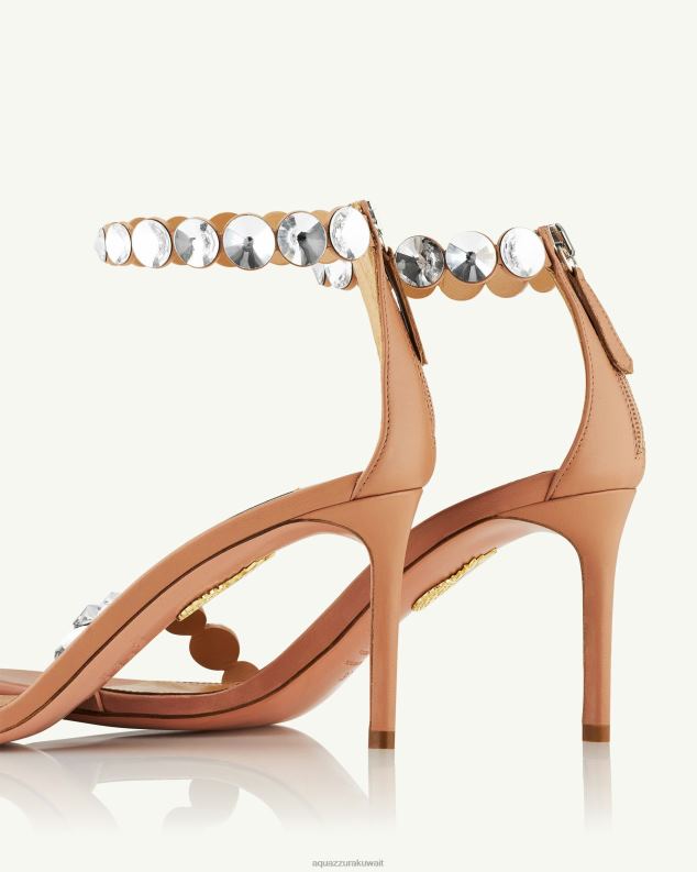 Aquazzura صندل ماكسي تيكيلا 75 لون القرنفل HNZRT101