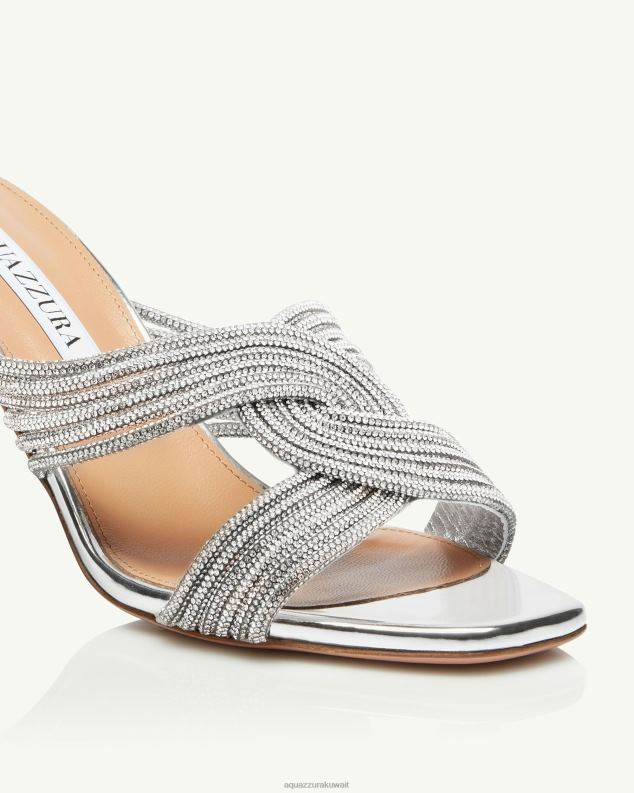 Aquazzura غاتسبي بغل 75 فضة HNZRT128