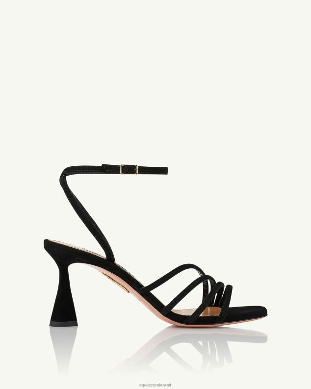 Aquazzura صندل لاتور 75 أسود HNZRT42