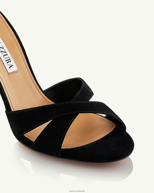 Aquazzura الصندل الإلهي 85 أسود HNZRT119