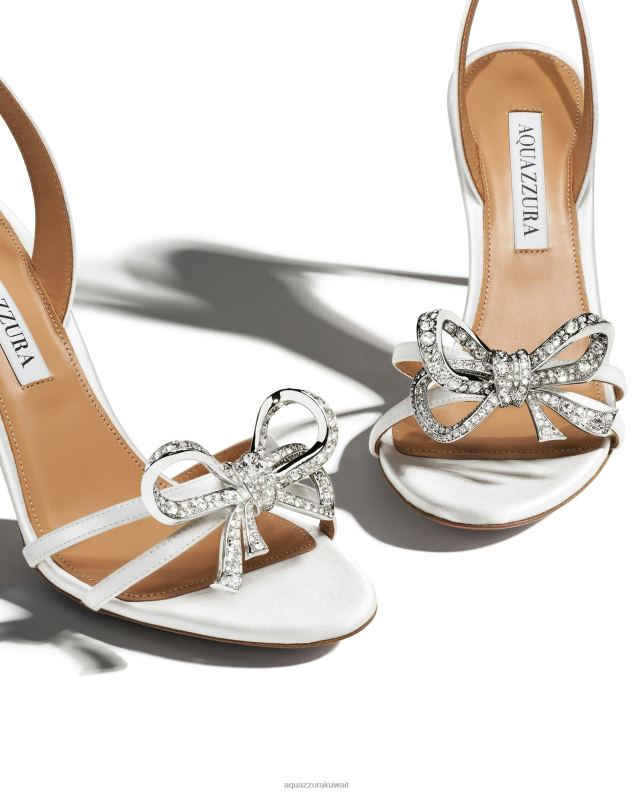 Aquazzura صندل فاتنة 85 أبيض HNZRT164