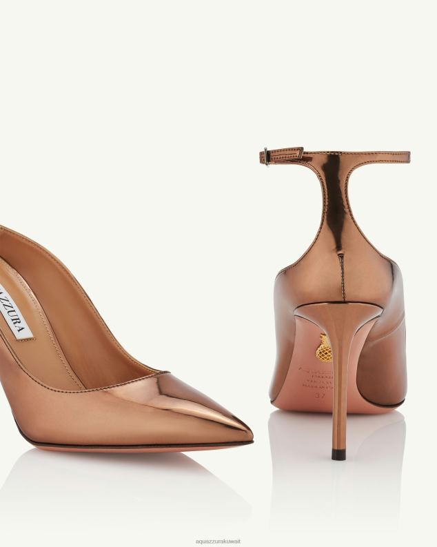 Aquazzura مضخة علاقة الحب 85 بني HNZRT198