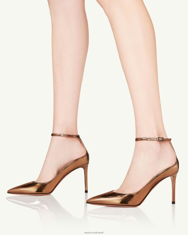 Aquazzura مضخة علاقة الحب 85 بني HNZRT198