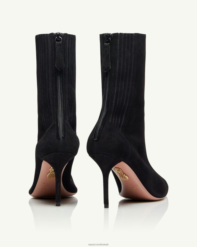 Aquazzura حذاء سانت أونوريه 85 أسود HNZRT295