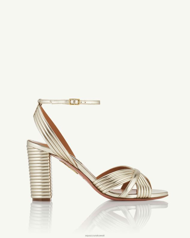 Aquazzura صندل صندانس جدا 85 ذهب HNZRT57