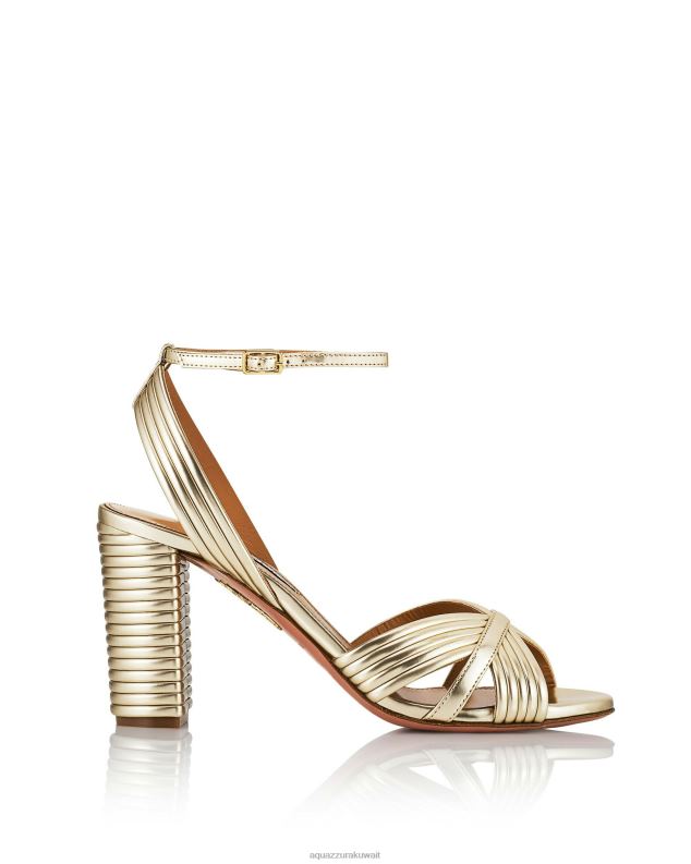 Aquazzura صندل صندانس جدا 85 ذهب HNZRT57