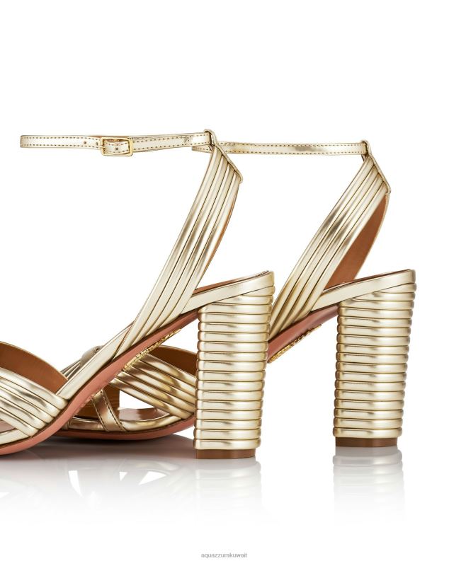 Aquazzura صندل صندانس جدا 85 ذهب HNZRT57