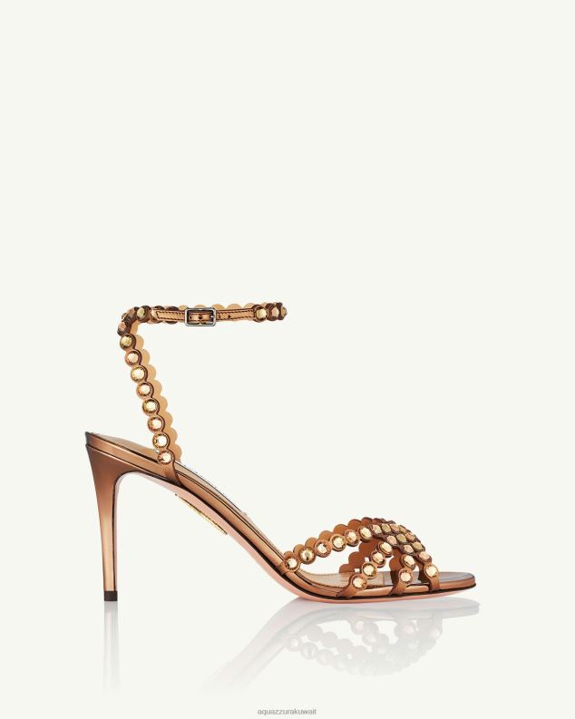 Aquazzura صندل تيكيلا 85 بني HNZRT86