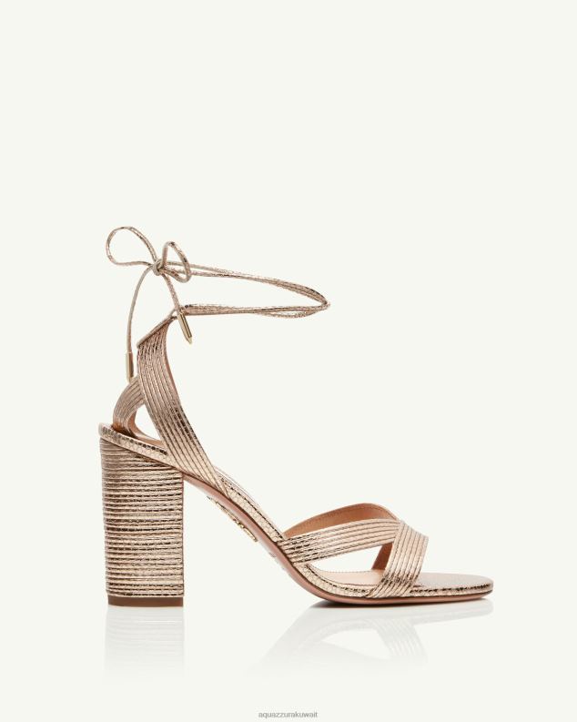 Aquazzura آري صندل 85 ذهب HNZRT89